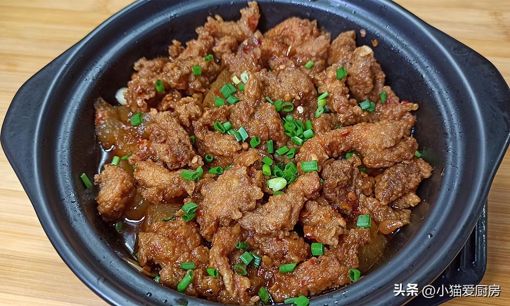 图片[2]-【小酥肉焖冬瓜】做法步骤图 味道鲜美 连汤汁泡饭都特别香-起舞食谱网